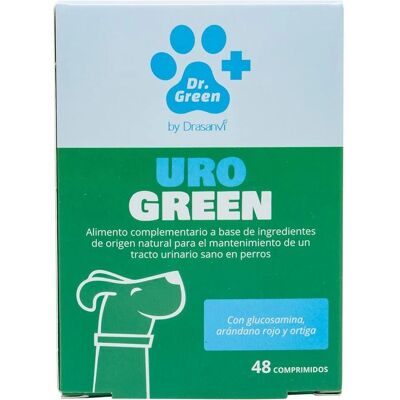 DR GREEN Urogreen - Soporte urinario natural para perros - 48 comprimidos DR GREEN Urogreen - Soporte urinario natural para perros - 48 comprimidos