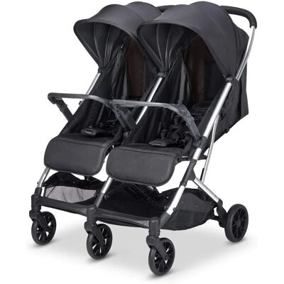 Wózek bliźniaczy BABIFY Twin Air - Odchylany, Duże Koła, Kompaktowe Złożenie Wózek bliźniaczy BABIFY Twin Air - Odchylany, Duże Koła, Kompaktowe Złożenie