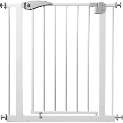 Babify Witte Kinderbeveiligingsbarrière - Veiligheidshek voor deuren Babify Witte Kinderbeveiligingsbarrière - Veiligheidshek voor deuren