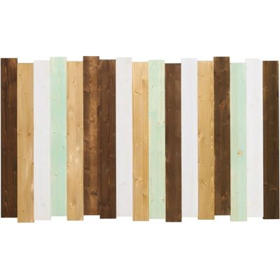 Cabecero de madera Hannun 165x100x4cm - Multicolor Cabecero de madera Hannun 165x100x4cm - Multicolor
