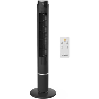 Ventilador de Torre NEWLUX - Alto flujo de aire, 3 velocidades, oscilación 70° Ventilador de Torre NEWLUX - Alto flujo de aire, 3 velocidades, oscilación 70°