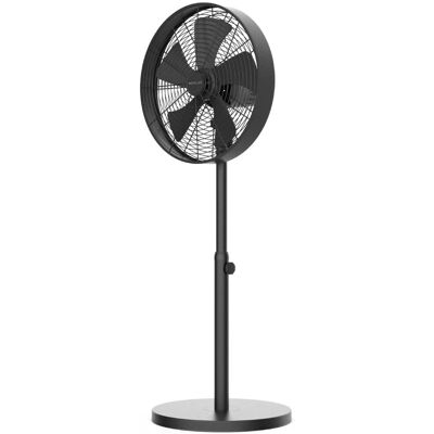 Newlux W1250 Ventilator - 5-Blatt, Höhenverstellbar, Schwarz Newlux W1250 Ventilator - 5-Blatt, Höhenverstellbar, Schwarz
