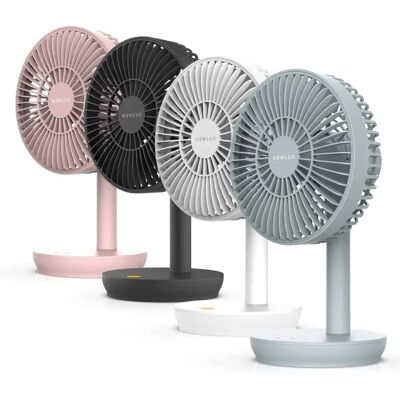 Ventilateur de Bureau NEWLUX W300 - Bleu Portable - Publicité Ventilateur de Bureau NEWLUX W300 - Bleu Portable - Publicité