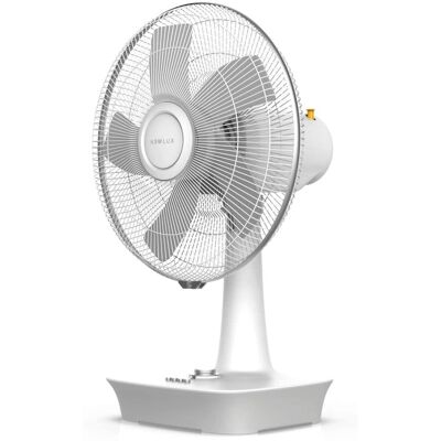 Ventilador de escritorio Newlux 5 aspas 40cm - Oscilante, Inclinado - 62cm Ventilador de escritorio Newlux 5 aspas 40cm - Oscilante, Inclinado - 62cm