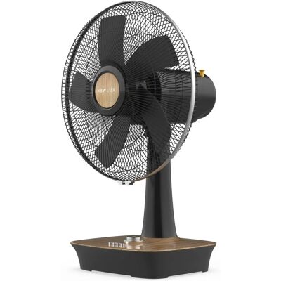Ventilateur de bureau Newlux - 5 pales, oscillation 90°, 40cm - Publicité Ventilateur de bureau Newlux - 5 pales, oscillation 90°, 40cm - Publicité