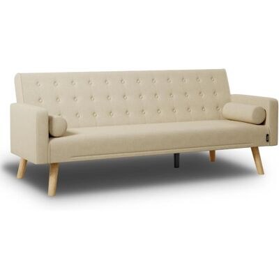 Nalui Sofá Cama 3 Plazas One Dots Beige - Sofá Cama Nalui Sofá Cama 3 Plazas One Dots Beige - Sofá Cama