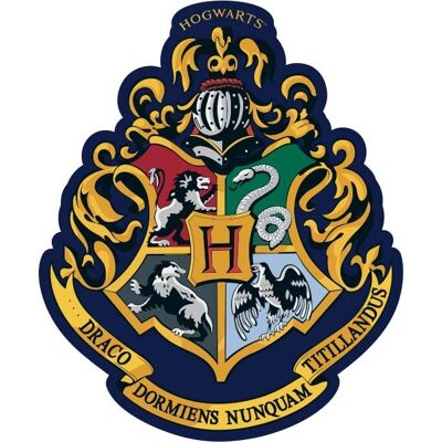 Harry Potter Hogwarts 3D Kissen - Weiches Polyester - 35cm Harry Potter Hogwarts 3D Kissen - Weiches Polyester - 35cm