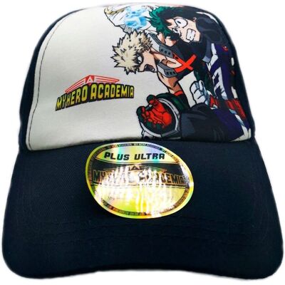 Educa Borras My Hero Academia Cap - Bicolor, 100% Baumwolle Educa Borras My Hero Academia Cap - Bicolor, 100% Baumwolle