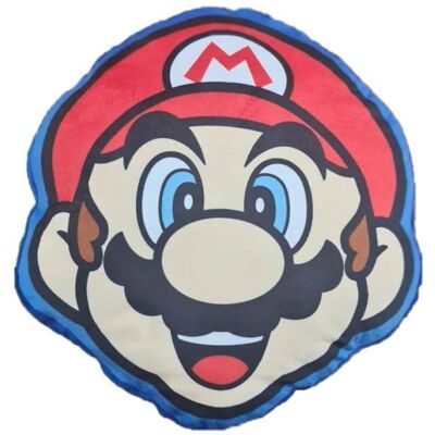 Almofada Nintendo 35cm Azul Super Mario Bros - Almofada Almofada Nintendo 35cm Azul Super Mario Bros - Almofada