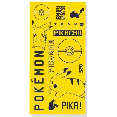 Nintendo Pikachu katoenen strandlaken - Strandlaken Nintendo Pikachu katoenen strandlaken - Strandlaken