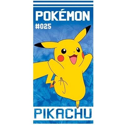 Nintendo Pokémon Pikachu bawełniany ręcznik plażowy - Ręcznik plażowy Nintendo Pokémon Pikachu bawełniany ręcznik plażowy - Ręcznik plażowy