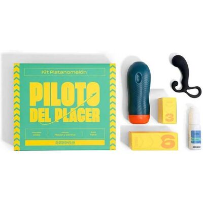 Conjunto Piloto de Prazer Platanomelón - Acessórios Eróticos Conjunto Piloto de Prazer Platanomelón - Acessórios Eróticos