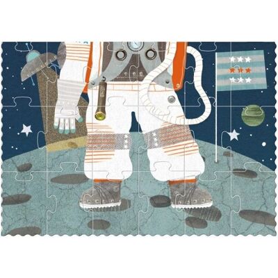 Puzzle Astronauta Londji - 36 Elementów - Przygoda w Kosmosie Puzzle Astronauta Londji - 36 Elementów - Przygoda w Kosmosie