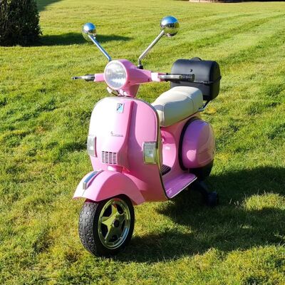Moto eléctrica infantil Vespa clásica Piaggio - Rosa Moto eléctrica infantil Vespa clásica Piaggio - Rosa