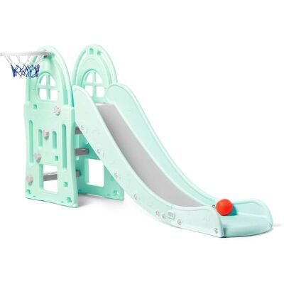 Toboggan XL Bleu ATAA pour enfants - Équipement de jeu - Publicité Toboggan XL Bleu ATAA pour enfants - Équipement de jeu - Publicité