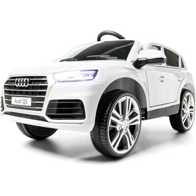 Coche eléctrico Audi Q5 Blanco - Licencia oficial infantil Coche eléctrico Audi Q5 Blanco - Licencia oficial infantil