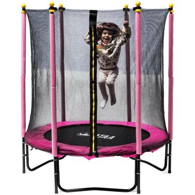 ATAA 140 Plus Trampoline Enfant Rose - Sécurité Intérieure et Extérieure - Publicité ATAA 140 Plus Trampoline Enfant Rose - Sécurité Intérieure et Extérieure - Publicité