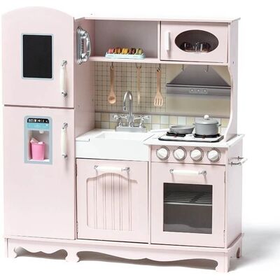 Cuisine en Bois Rose ATAA - Cuisine de Jouet - Publicité Cuisine en Bois Rose ATAA - Cuisine de Jouet - Publicité