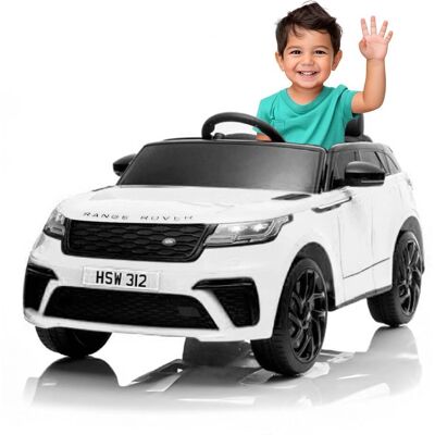 Voiture électrique Land Rover Velar 12V - Blanc - Publicité Voiture électrique Land Rover Velar 12V - Blanc - Publicité