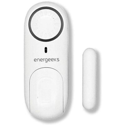 Energeeks Witte Deur/Raam Alarm - Alarm Systeem Energeeks Witte Deur/Raam Alarm - Alarm Systeem