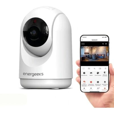 Câmera WiFi Energeeks Sentinel III - 1080p, visão noturna, rastreamento automático Câmera WiFi Energeeks Sentinel III - 1080p, visão noturna, rastreamento automático
