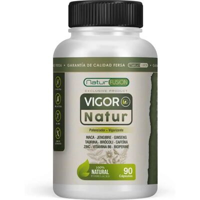 Healthyfusion Maca Jengibre Ginseng Taurina Brócoli Cafeína Zinc B6 Biperine - Suplemento Dietético Healthyfusion Maca Jengibre Ginseng Taurina Brócoli Cafeína Zinc B6 Biperine - Suplemento Dietético