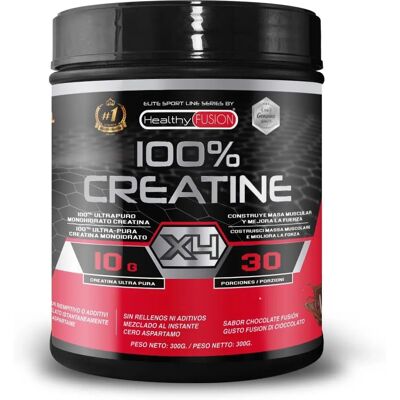 Healthyfusion Creatina X4 - Microfiltrada, Vitamina B6, Chocolate - 30 Dosis Healthyfusion Creatina X4 - Microfiltrada, Vitamina B6, Chocolate - 30 Dosis