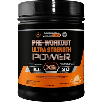 Healthy Fusion Pre WorkOut Naranja - Pre-entrenamiento Healthy Fusion Pre WorkOut Naranja - Pre-entrenamiento