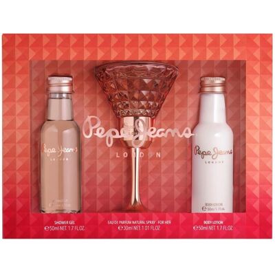 Pepe Jeans For Her (EdP 30 ml +BL 50 ml + SG 50 ml) Pepe Jeans For Her (EdP 30 ml +BL 50 ml + SG 50 ml)