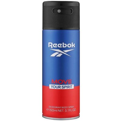 Reebok Move Your Spirit Körperspray - Männer, Energetisierend, 150ml Reebok Move Your Spirit Körperspray - Männer, Energetisierend, 150ml