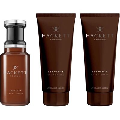 Ensemble de 3 parfums Hackett Absolute - Parfum - Publicité Ensemble de 3 parfums Hackett Absolute - Parfum - Publicité