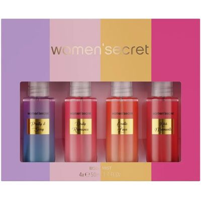 Women'Secret Body Mist Set - 4er, 200ml Women'Secret Body Mist Set - 4er, 200ml