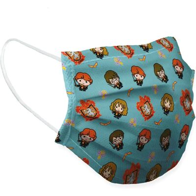 Mascarilla infantil Harry Potter Safta - 24 unidades reutilizables Mascarilla infantil Harry Potter Safta - 24 unidades reutilizables