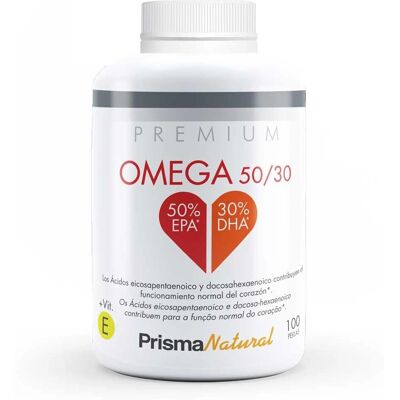 Prisma Natural Omega 50/30 - Corazón Cerebro Visión - Suplemento Omega-3 Prisma Natural Omega 50/30 - Corazón Cerebro Visión - Suplemento Omega-3