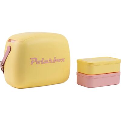 Polarbox Kühltasche Pop Style - Gelb Rosa Baby Polarbox Kühltasche Pop Style - Gelb Rosa Baby
