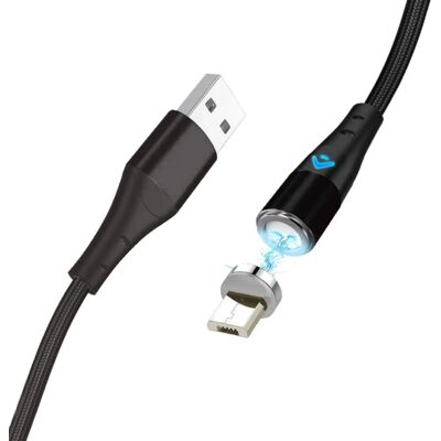 Cable Magnético Micro USB Phoenix 3A - 1m - Carga rápida y datos Cable Magnético Micro USB Phoenix 3A - 1m - Carga rápida y datos
