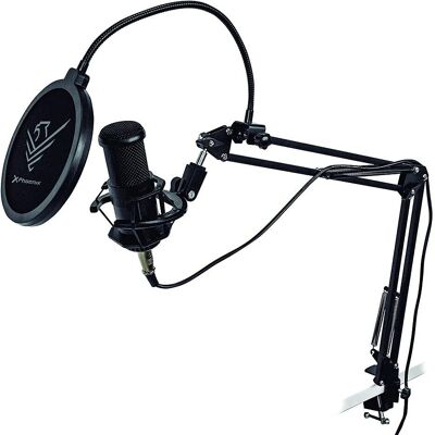Microfone Phoenix Streamcast Pro - Cardioide, Braço Ajustável, Filtro Pop Microfone Phoenix Streamcast Pro - Cardioide, Braço Ajustável, Filtro Pop