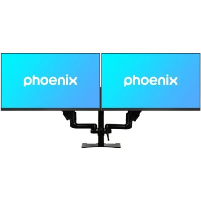 Soporte doble para monitores de 27 pulgadas - Phoenix - Soporte para monitores Soporte doble para monitores de 27 pulgadas - Phoenix - Soporte para monitores