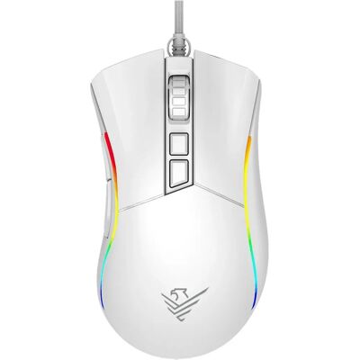 Mouse Óptico Phoenix Branco 12000 DPI - Mouse Mouse Óptico Phoenix Branco 12000 DPI - Mouse