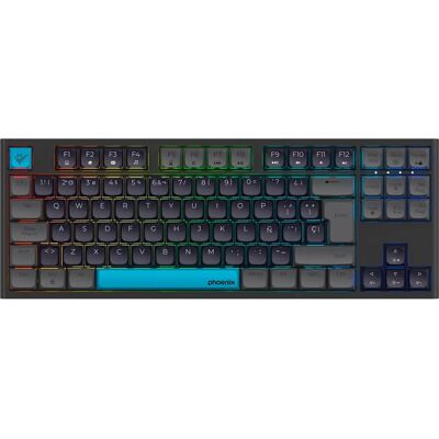 Teclado Mecânico Phoenix Royal Qwerty Espanhol RGB Teclado Mecânico Phoenix Royal Qwerty Espanhol RGB