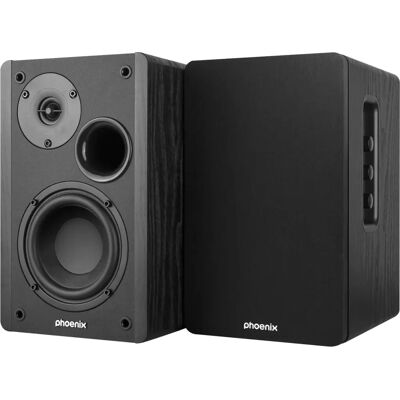 Caixas Phoenix Serenade 60W Pretas Caixas Phoenix Serenade 60W Pretas