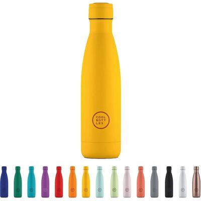 Cool Bottles Vivid Amarillo 500ml Termo Botella Cool Bottles Vivid Amarillo 500ml Termo Botella