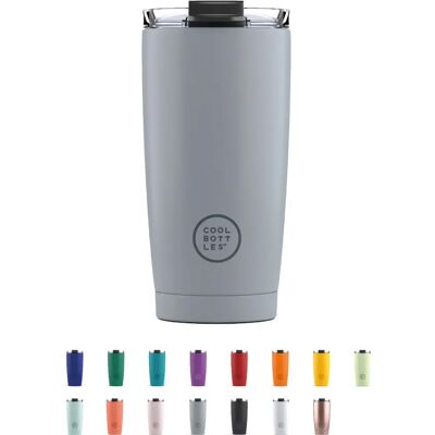 Cool Bottles Rozsdamentes Acél 550ml Hőmérséklet Tartó - Utazáshoz Cool Bottles Rozsdamentes Acél 550ml Hőmérséklet Tartó - Utazáshoz