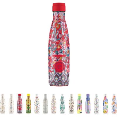 Cool Bottles Rozsdamentes Acél Hőtál - Piros - 500ml - Utazás Barát Cool Bottles Rozsdamentes Acél Hőtál - Piros - 500ml - Utazás Barát