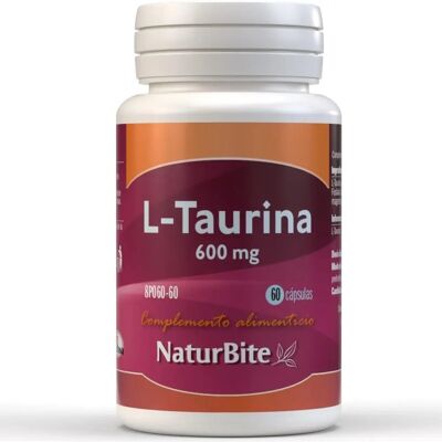 Naturbite L-Taurin 600mg - Nahrungsergänzung Naturbite L-Taurin 600mg - Nahrungsergänzung