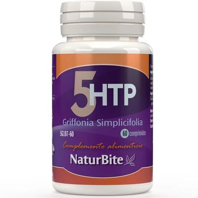 NATURBITE 5-Htp 100 Mg 60 Cápsulas - Apoyo al Sistema Nervioso NATURBITE 5-Htp 100 Mg 60 Cápsulas - Apoyo al Sistema Nervioso