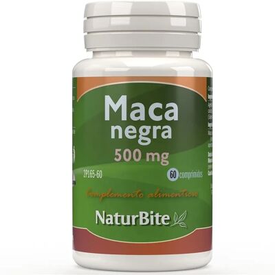 NATURBITE 500 mg Schwarze Anden-Maca - Nahrungsergänzungsmittel NATURBITE 500 mg Schwarze Anden-Maca - Nahrungsergänzungsmittel