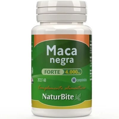 Naturbite Schwarze Maca Forte 4000mg - Sperma & Libido Naturbite Schwarze Maca Forte 4000mg - Sperma & Libido