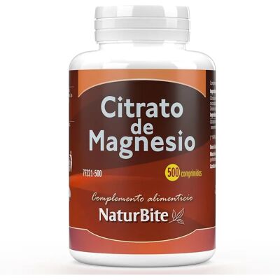 Naturbite Citrato de Magnesio - Apoya Músculos y Huesos Naturbite Citrato de Magnesio - Apoya Músculos y Huesos