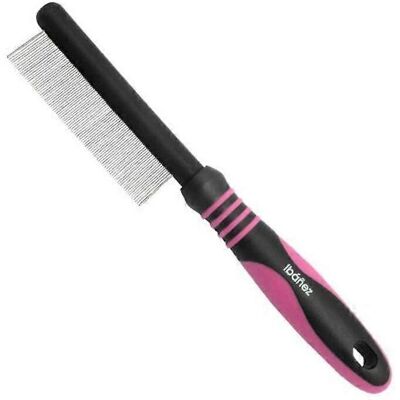 Peigne de toilettage Ibanez - Dents fines et rapprochées - Outil de soin pour animaux Peigne de toilettage Ibanez - Dents fines et rapprochées - Outil de soin pour animaux